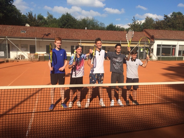 v.l.n.r.: Marius Grewe, Tom Printzen, Timm Köster, Julius Gerhards, Tim Krahe